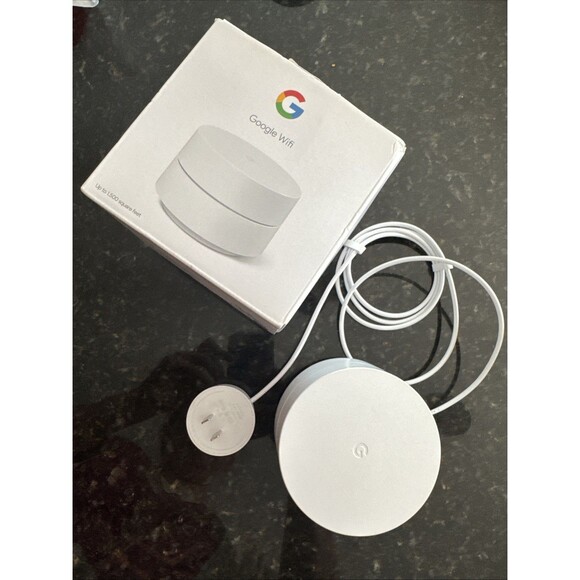Google Wifi Whole Home Wi-Fi System - White (GA02430-US) - Picture 1 of 7